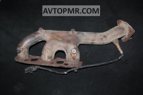 Right exhaust manifold for Infiniti FX35 03-08, with lambda sensor, rusty