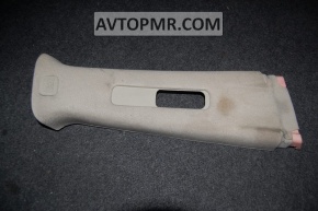 Center pillar trim, upper belt, right, Infiniti FX35 FX45 03-06, beige
