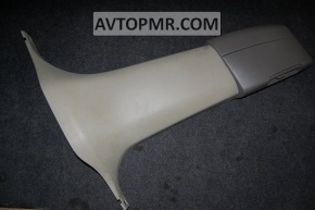 Infiniti FX35 FX45 03-06 lower right center pillar trim beige