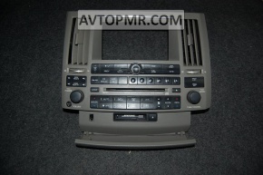 Infiniti FX35 FX45 03-06 center right air duct gray