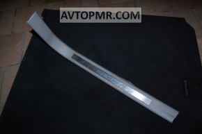 Illuminated front left door sill plate for Lexus RX300 RX330 RX350 RX400h 04-08, gray