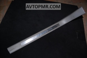 Illuminated front right door sill plate for Lexus RX300 RX330 RX350 RX400h 04-08, gray