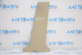 Lexus RX300 RX330 RX350 RX400h 04-08 lower right center pillar trim beige