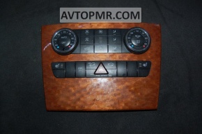 Mercedes W164 ML wood dashboard trim