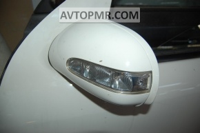 Left side mirror assembly for Mercedes W164 ML, 16 pins, turn signal, white