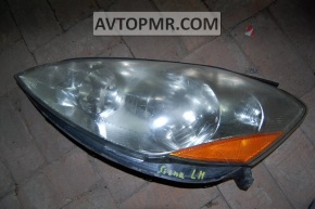 Left front headlight for Toyota Sienna 2004-2006, halogen