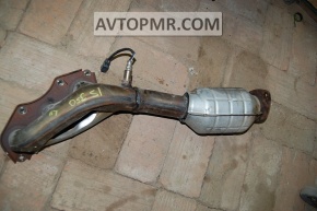 Left exhaust manifold with catalytic converter for Lexus IS250 IS300 IS350 06-09, with lambda sensor