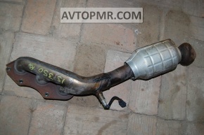 Right exhaust manifold with catalytic converter for Lexus IS250 IS300 IS350 06-09 with lambda sensor