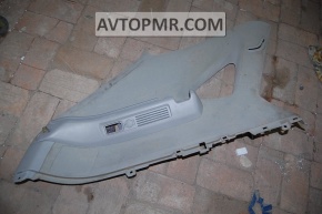 Upper left rear pillar trim for Lexus RX300 RX330 RX350 RX400h 04-09, gray
