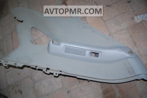 Upper right rear pillar trim for Lexus RX300 RX330 RX350 RX400h 04-09, gray