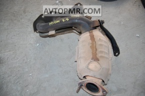 Rear exhaust manifold with catalytic converter for Toyota Highlander 2008-2010