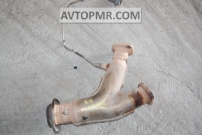 Connecting downpipe for Toyota Highlander 2008-2013, with lambda sensor