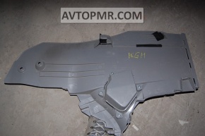 Left side console trim for Toyota Highlander 2013, gray