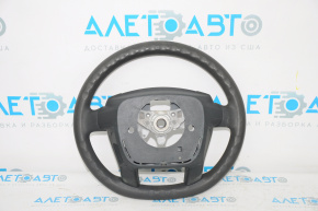 Naked steering wheel for Toyota Prius 30 10-15, black rubber