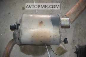 Rear muffler with barrels for Lexus IS350 06-08