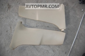 Lexus IS250 IS350 06-14 lower right center pillar trim beige