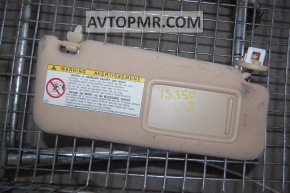 Right visor for Lexus IS250 IS350 06-06 beige