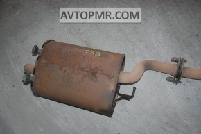Lexus RX300 98-01 rear muffler barrel, rusty