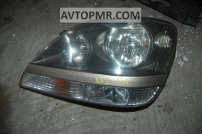 Left front headlight Lexus RX300 98-00 USA halogen dorest black