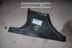 Mercedes W221 lower right center pillar trim