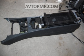 Armrest and cup holders Mercedes W221 black