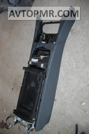 Armrest and cup holders Mercedes W221 black