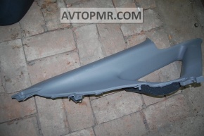 Left rear pillar trim, gray, Toyota Prius 2006-2006