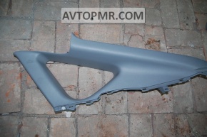 Right rear pillar trim, gray, Toyota Prius 2005-2006