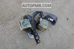 Rear right seat belt, gray, Toyota Prius 2009-2010