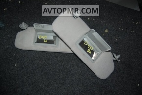 Left visor for Toyota Corolla e12 02-06 gray