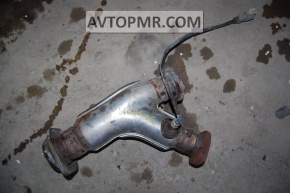 Connecting downpipe for Toyota Highlander 2008-2013, with lambda sensor