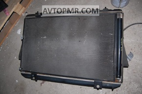 Air conditioning condenser radiator Toyota Highlander 08-13 3.5