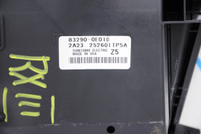 Monitor, display without navigation Lexus RX350 10-15