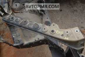 Lexus RX350 RX450h 10-15 radiator panel with eyelashes, without top bar, without hood lock bar