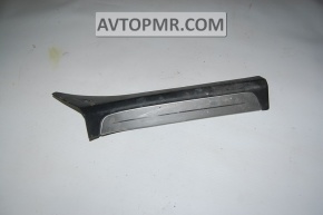Infiniti FX35 FX45 03-08 black outer door sill trim with chrome trim