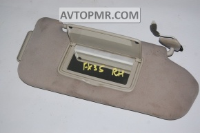 Right sun visor for Infiniti FX35 FX45 03-08 beige
