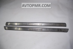 Front right outer door sill plate for Lexus GX470 03-06, chrome