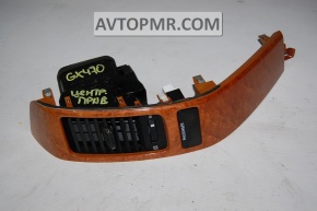 Cover for air duct central right Lexus GX470 03-07 wood