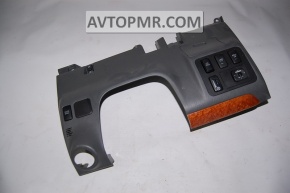 Driver's knee pad for Lexus GX470 03-09, gray