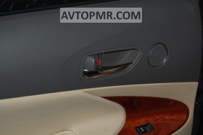 Interior rear left door handle for Lexus GS300 GS350 GS430 GS450h 06-11, brown