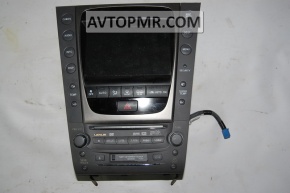 Monitor, display, navigation Lexus GS350 GS430 06-11 beige