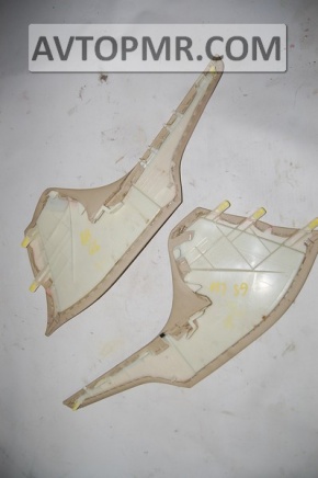 Left center console trim for Lexus GS300 GS350 GS430 GS450h 06-09, beige leather