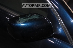 Right side mirror assembly for Lexus GS300 GS350 GS430 GS450h 06-07, 14 pins, heated, dark blue