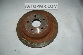 Rear right brake disc for Lexus GS300 GS350 GS430 GS450h 06-11