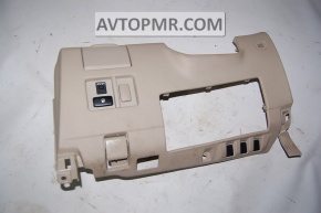 Lexus RX300 RX330 RX350 RX400h 04-09 driver's knee dashboard trim, beige