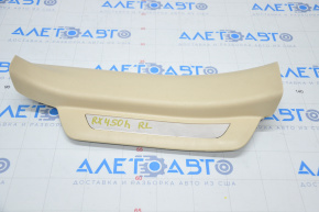 Lexus RX350 RX450h 10-15 rear left door sill, beige