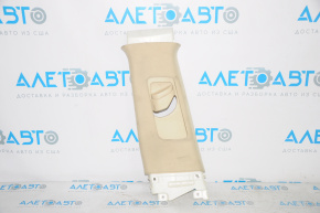 Left upper center pillar trim for Lexus RX350 RX450h 10-14 beige
