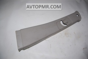 Subaru B9 Tribeca left center pillar trim, upper belt, light gray