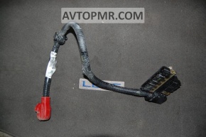 Positive battery terminal on the starter of a Nissan Leaf 13-17