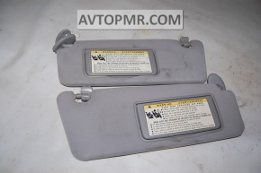 Left visor for Lexus ES300 ES330, gray